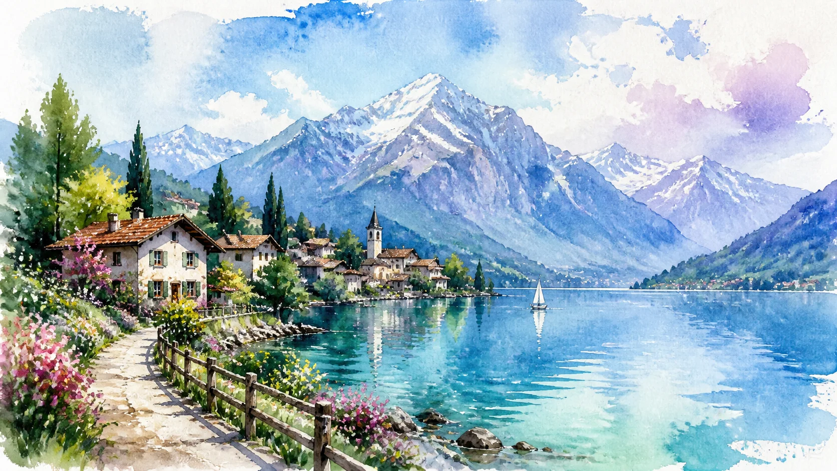 AI Watercolor Effect