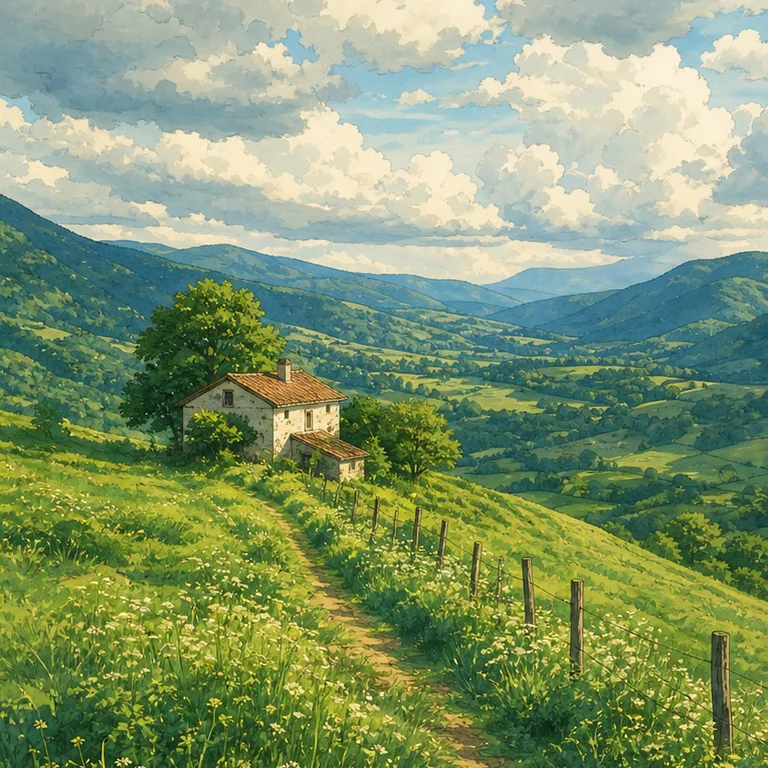 Landscape to Ghibli - After