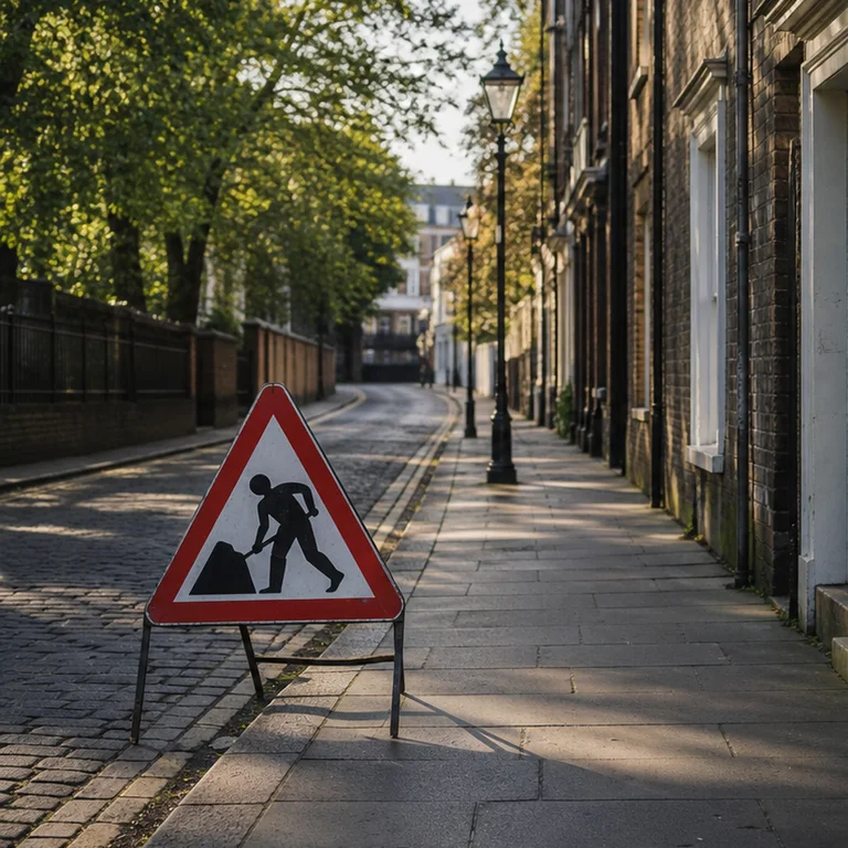 Erase a Street Sign - Before
