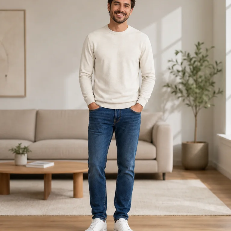 Casual to Business Outfit - Before