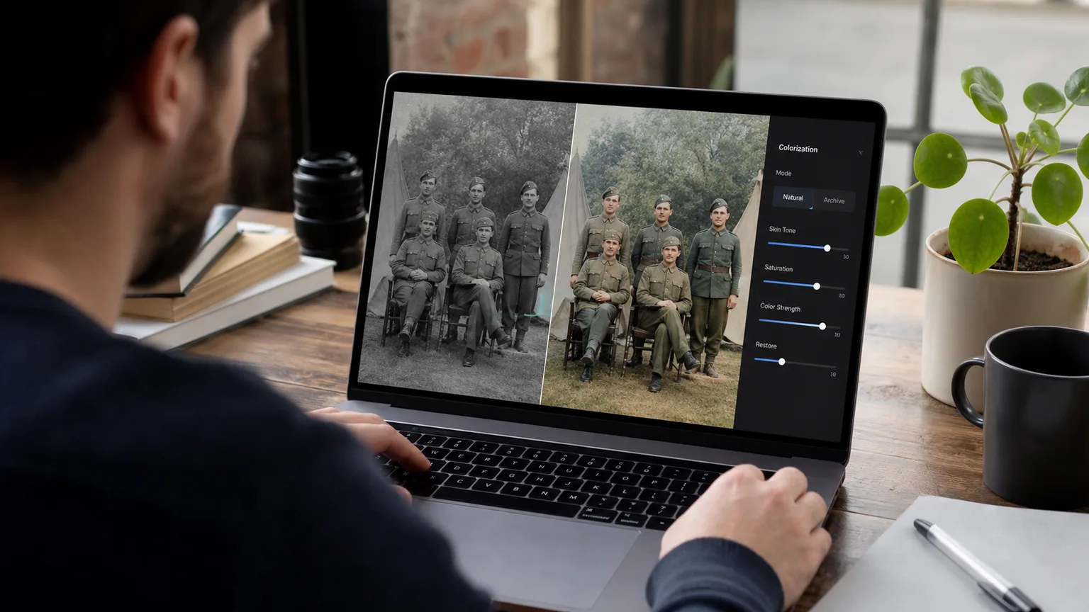 How to Use the AI Photo Colorizer in 3 Steps