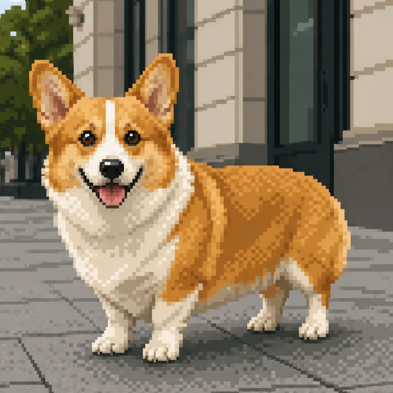 Pet Photo to Pixel Art - After